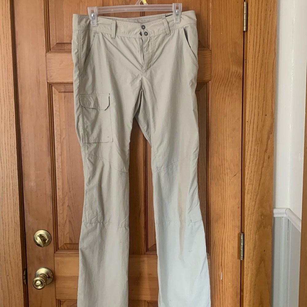 Beige casual pants